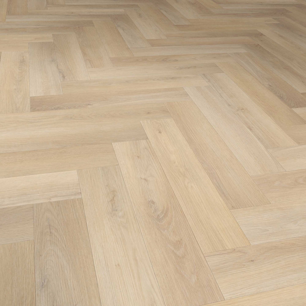 Solidfloor LVT Comfort Click Mansion Herringbone Blond Oak
