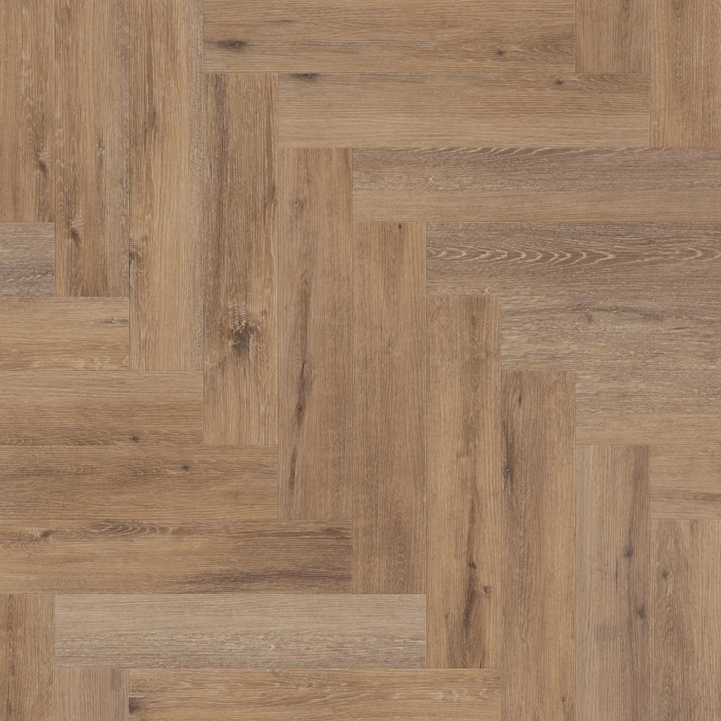 Solidfloor LVT Comfort Click Mansion Herringbone Dark Oak