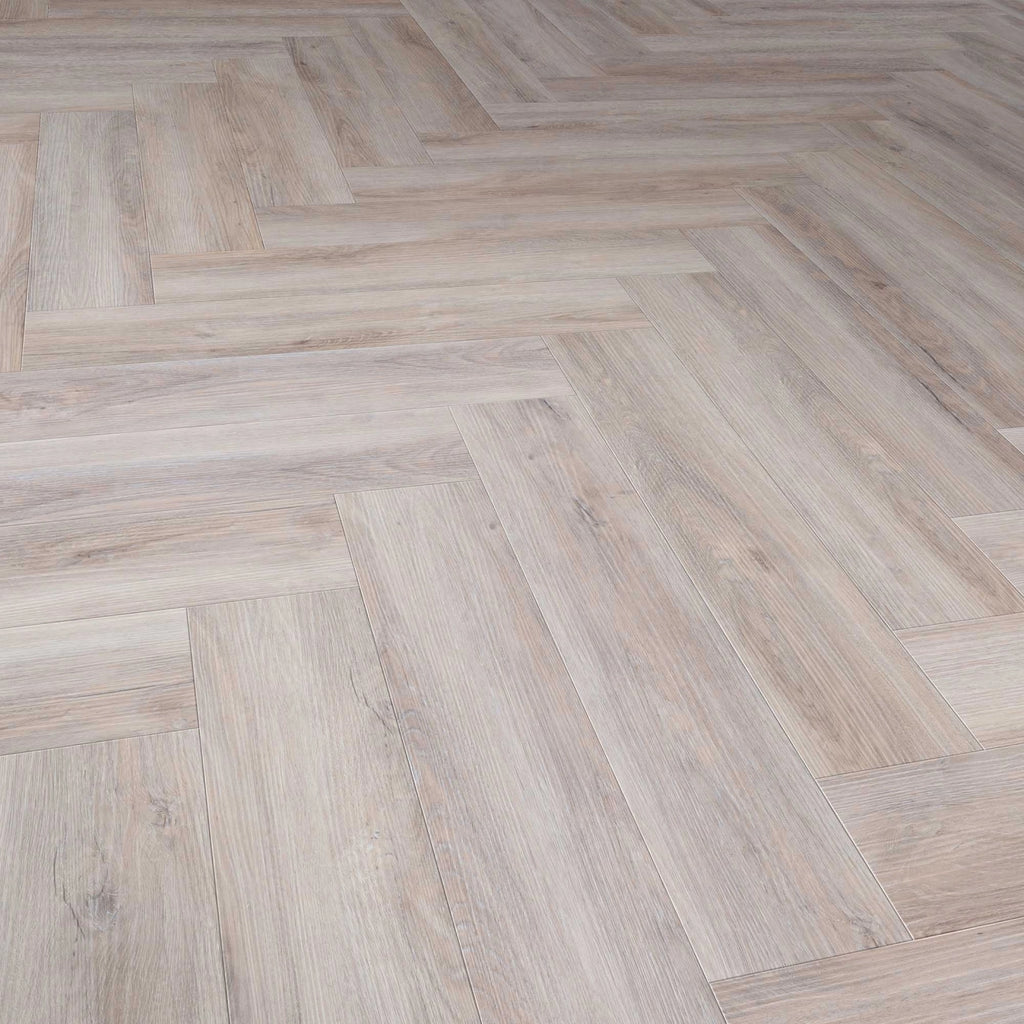 LVT Dryback Mansion Herringbone Sand Oak