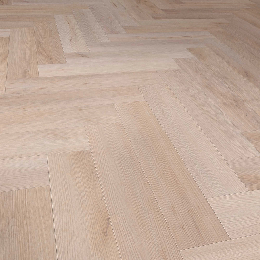Solidfloor LVT Comfort Click Mansion Herringbone Natural Oak