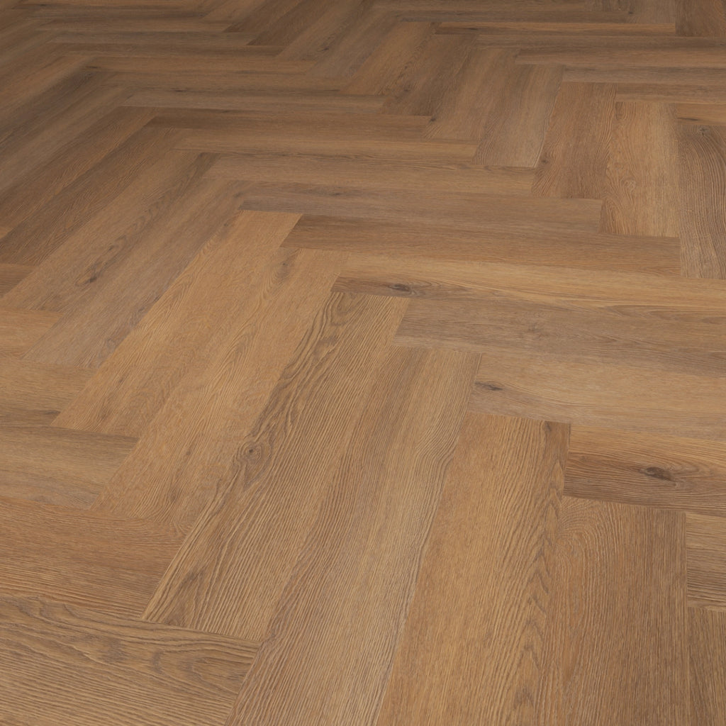 LVT Dryback Mansion Herringbone Coconut Oak