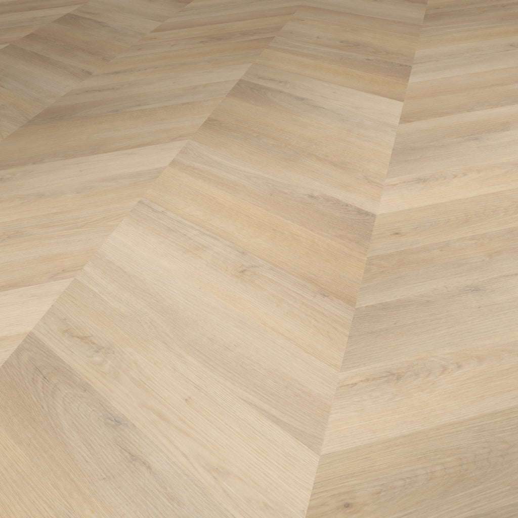 LVT Dryback Mansion Hungarian Point Blond Oak