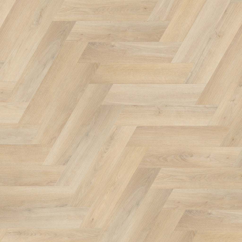 LVT Dryback Mansion Hungarian Point Blond Oak