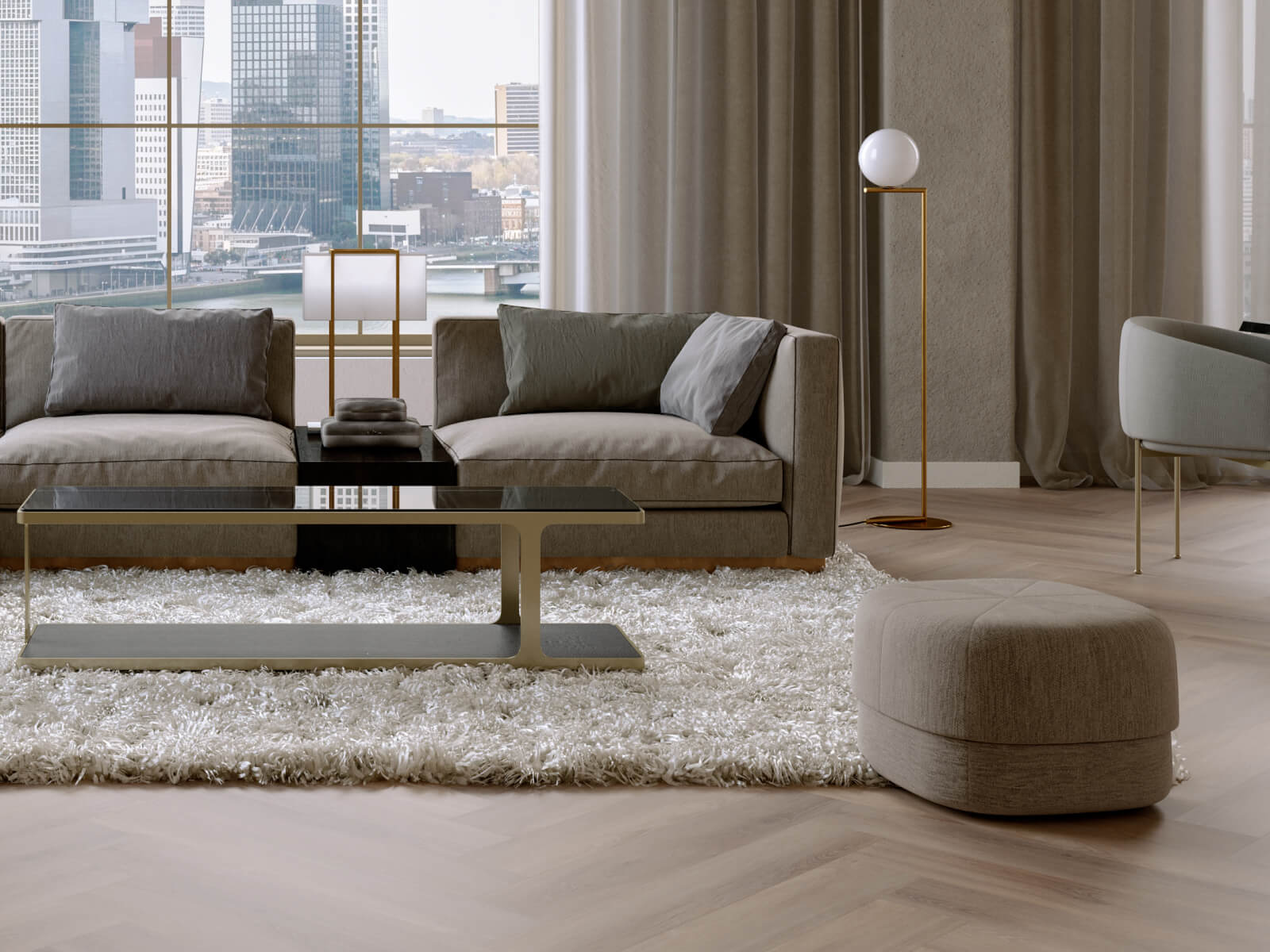 Room 5 Ambassador Oak Visgraat