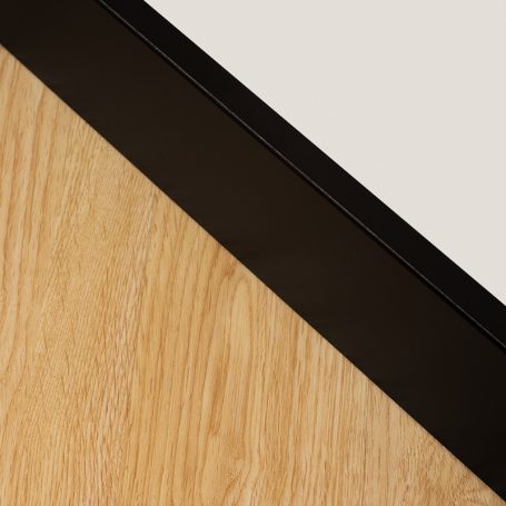 Floer MDF plint - Zwart Voorgelakt 120 x 18 mm
