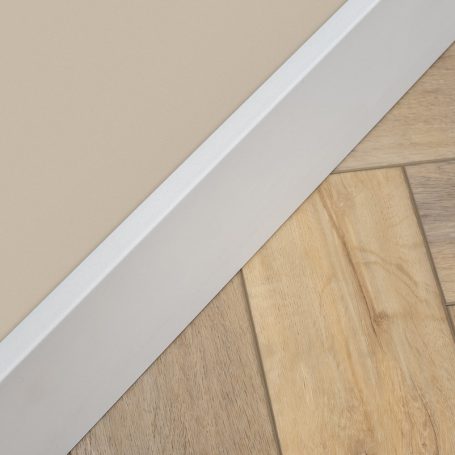 Floer MDF plint - Wit Voorgelakt 120 x 15 mm RAL 9010