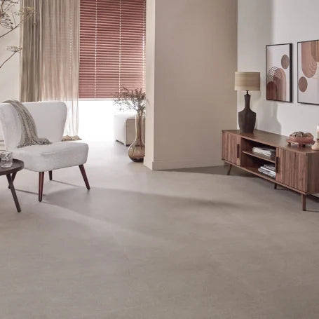 Floer Tegel Click PVC - Betonlook Greige