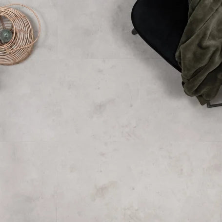 Floer Tegel PVC - Betonlook Lichtgrijs