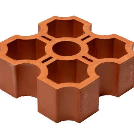 Floer Terracotta Roomdividers - Star