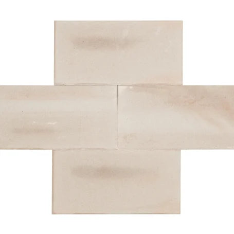 Floer Terracotta Beige Tegel - Visgraat Robuust Machinaal