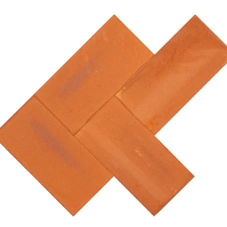 Floer Terracotta Roja Tegel - Visgraat Machinaal