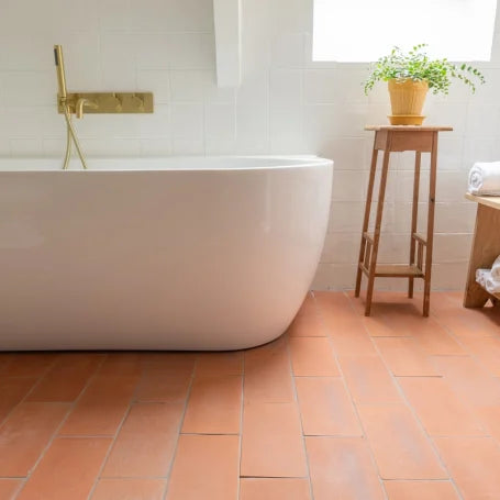 Floer Terracotta Roja Tegel - Visgraat Machinaal