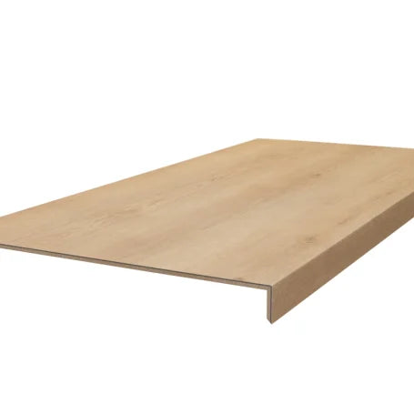 Floer Trap Overzettreden - Bruin Eiken Ondertrede