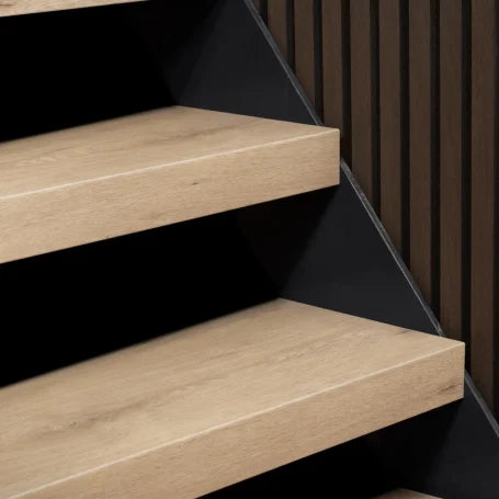 Floer Trap Overzettreden - Grijsbeige Eiken Ondertrede