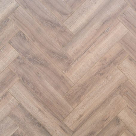 Floer Visgraat Laminaat - Gerookt Wit Eiken (Uitlopend)