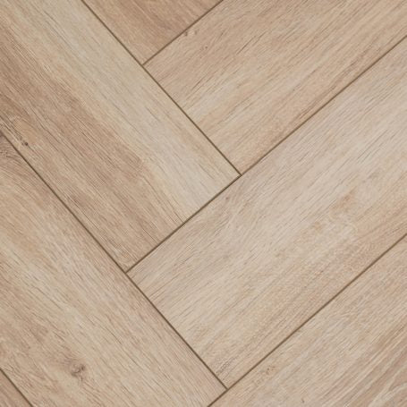 Floer Visgraat Laminaat - Mat Wit Eiken (Uitlopend)