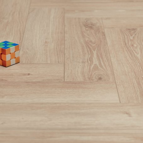Floer Visgraat Laminaat - Mat Wit Eiken (Uitlopend)