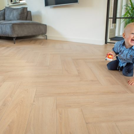 Floer Visgraat Laminaat - Onbehandeld Eiken (Uitlopend)