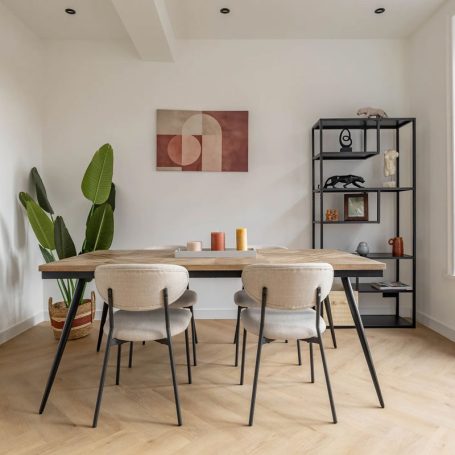 Floer Walvisgraat Click PVC - Bryde Bruin