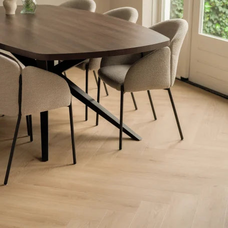 Floer Walvisgraat Click PVC - Bryde Bruin
