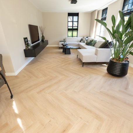 Floer Walvisgraat Click PVC - Cetus Creme