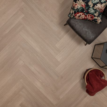 Floer Hybride Laminaat Walvisgraat - Griend Grijs
