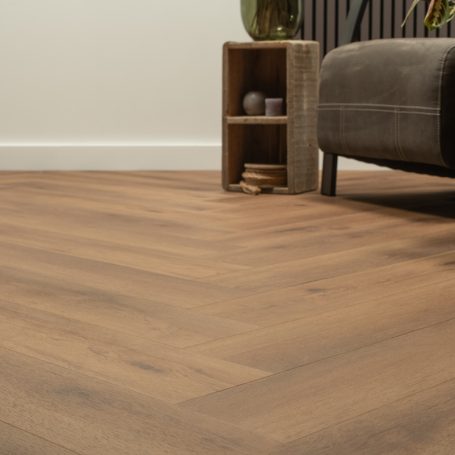 Floer Walvisgraat PVC - Narwal Nootbruin