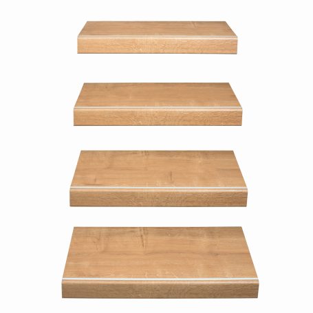 Trap Overzettrede - Natuurlijke Eik 145 cm