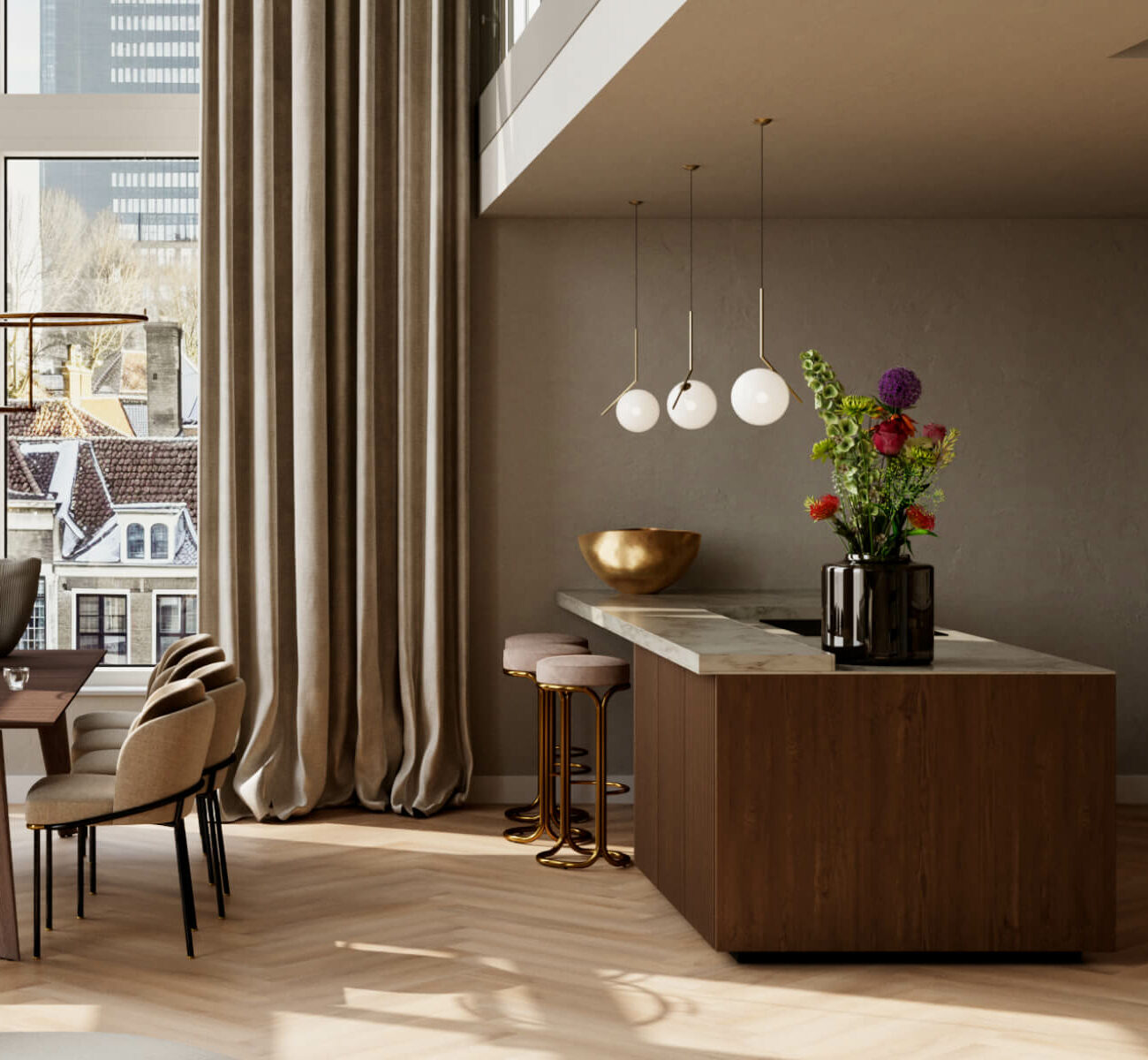 Room 5 Royal Champagne Visgraat
